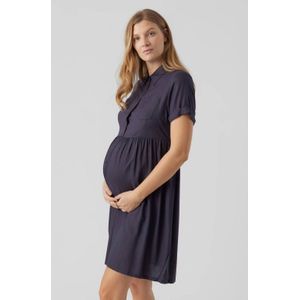 MAMALICIOUS zwangerschapsjurk MLMELANI donkerblauw