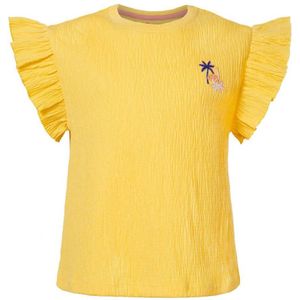 Noppies T-shirt met printopdruk geel