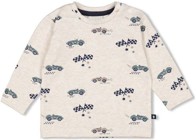 Feetje - Let's Go! - Longsleeve - Ecru