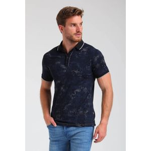 GABBIANO polo donkerblauw