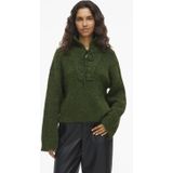 VILA - Gebreide Trui - Groen