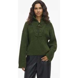 VILA - Gebreide Trui - Groen