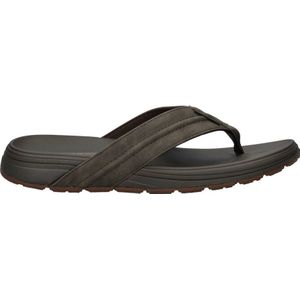Skechers Patino teenslippers bruin