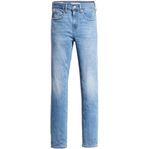 Levi's 724 high waist straight jeans light blue denim