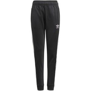 adidas Originals Superstar regular fit joggingbroek van gerecycled polyester zwart/wit