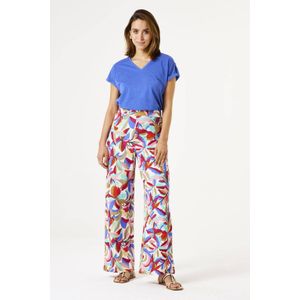 Garcia regular high waist casual broek multi
