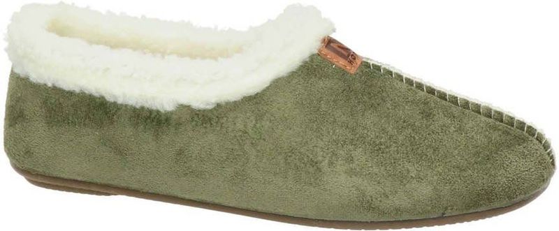 Nelson Home - Pantoffels - Imitatiewol - Flexibele Rubberen Zool