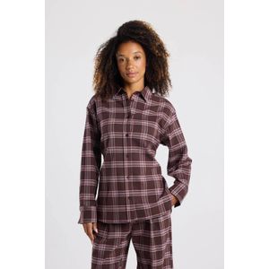 America Today blouse donkerrood