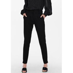 ONLY straight fit pantalon ONLVERONICA-PISA zwart