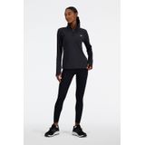 New Balance hardloop sweater zwart melange