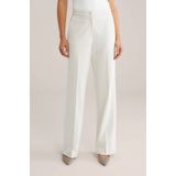 WE Fashion jersey high waist pantalon beige