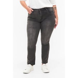 Zizzi Slim Fit Jeans EMILY Grey Denim