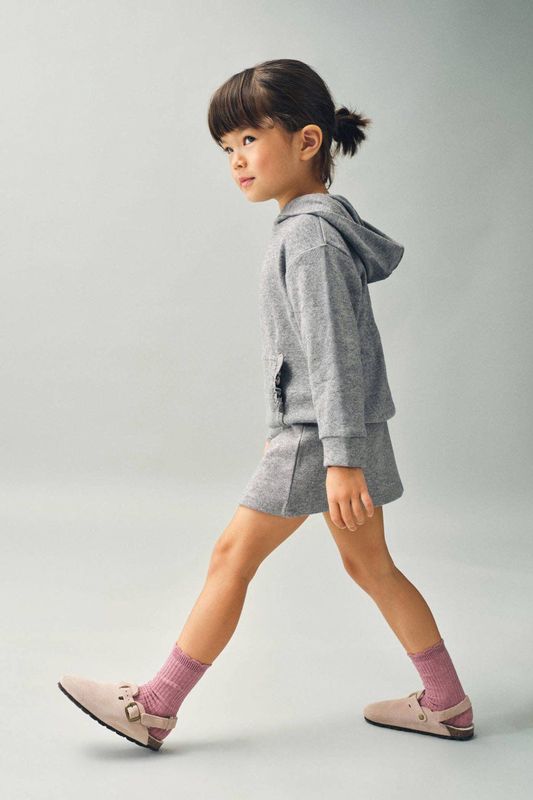 Mango Kids - Rok - Viscose - Plooirok