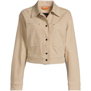 BOSS spijkerjas beige
