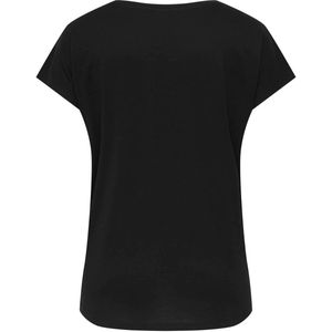 ONLY CARMAKOMA glitter top zwart