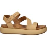 Nelson leren sandalen naturel