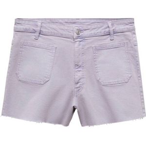 Mango Kids denim short lila