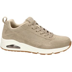 Skechers Uno suède sneakers taupe