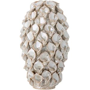 Bloomingville - Glenda - Ornament - Steengoed - Glanzende Glazuur