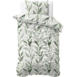 Sleeptime - Dekbedovertrek Urban Greenhouse - Groen - 140x200x220 + 1 Kussensloop 60x70