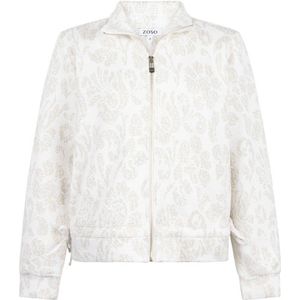 Zoso Vest Nora 255 Off White-gold Dames Maat - S