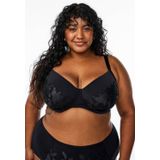 Zizzi - LANI - Voorgevormde Beugelbh - Zwart