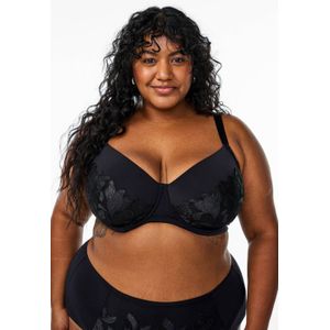 Zizzi - LANI - Voorgevormde Beugelbh - Zwart