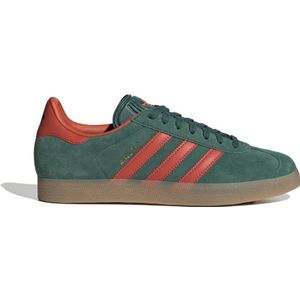 adidas Originals Gazelle sneakers donkergroen/rood