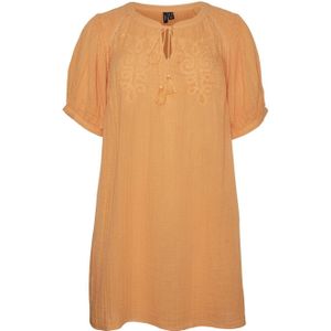 VERO MODA CURVE tuniek VMCKISY oranje