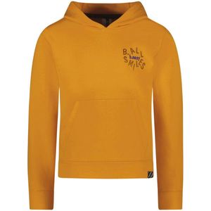 B.Nosy hoodie Sam met backprint oranje