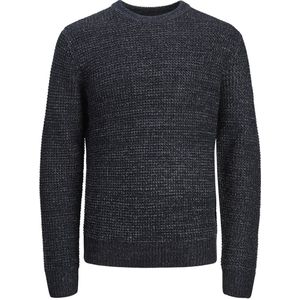 JACK&JONES - JJGLOBAL KNIT CREW NECK PLS - Gebreide Trui - Blauw