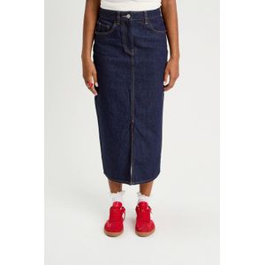 Cache Cache denim spijkerrok donkerblauw