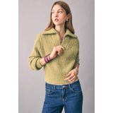 MANGO TEEN - Trui - Zacht Acryl - Lange Mouwen - Opstaande Kraag