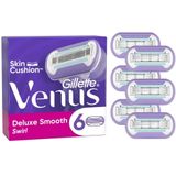 Gillette midpack Venus Deluxe Smooth Swirl Navulmesjes - 6 stuks