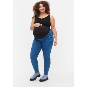 Zizzi Maternity low waist skinny zwangerschaps jegging blauw