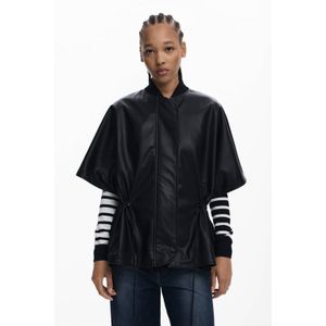 Desigual - Revival Richmond - Poncho - Zwart