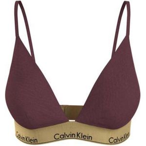 Calvin Klein niet-voorgevormde bh zonder beugel donkerrood