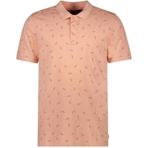 Cars polo NOTO met all over print peach