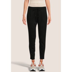 VERO MODA high waist tapered fit broek VMEVA zwart