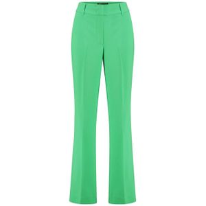 Expresso wide leg pantalon groen