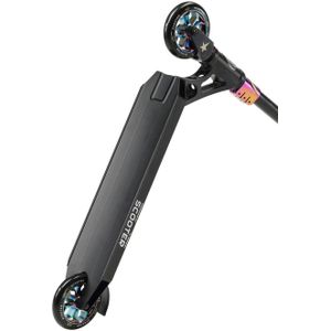STAR SCOOTER Freestyle Jump alu stuntstep, 120mm Pro Trick Roller, zwart chroom