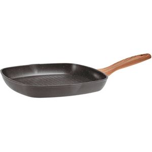 Sambonet Grillpan Rock 'n' Rose Zwart 28 x 28 cm