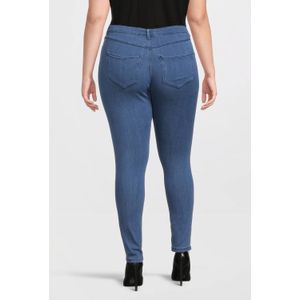 ONLY CARMAKOMA regular waist push up skinny jeans CARTHUNDER medium blue denim