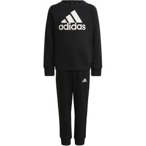 adidas Sportswear joggingpak zwart/wit