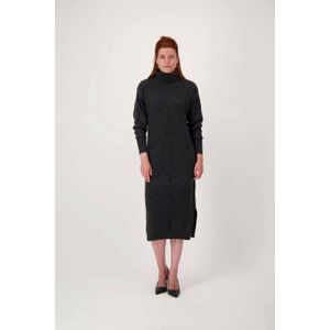 Zusss jurk met col antraciet