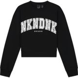 NIK&NIK sweater met logo zwart