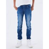 NAME IT KIDS regular fit jeans NKMRYAN JOGGER dark blue denim
