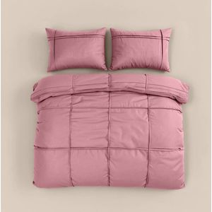 Sleeptime - Washed Tufted - Dekbedovertrek - Wit/Blauw/Groen/Roze/Antraciet - Microvezel - Dessin: Effen