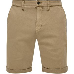 Q/S by s.Oliver slim fit short lichtbruin