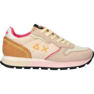 SUN68 Ally Color explosion suède sneakers roze